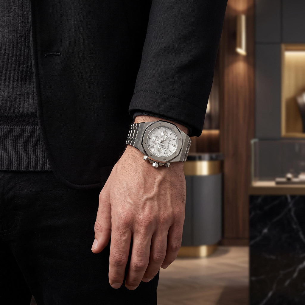 Roberto Cavalli Sport Ottago Watch, Stainless Steel Chronograph