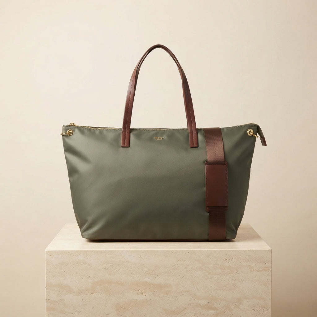 Osprey London Khaki Nomad Weekender Bag, Travel Tote, Overnight, Gym