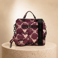 Steve Madden Purple Crossbody Bag, Dripping Heart Logo, Top Handle, Cute Gift