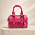 Dr Martens Fuchsia Pink Mini Cross Body Bag, Top Handle Satchel, Cute Purse