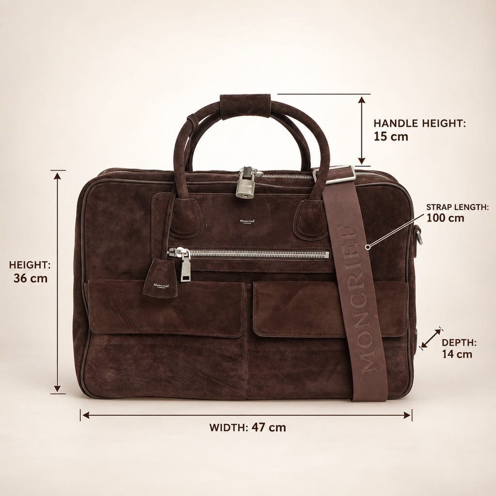 Moncrief Dark Brown Weekender Grab Bag