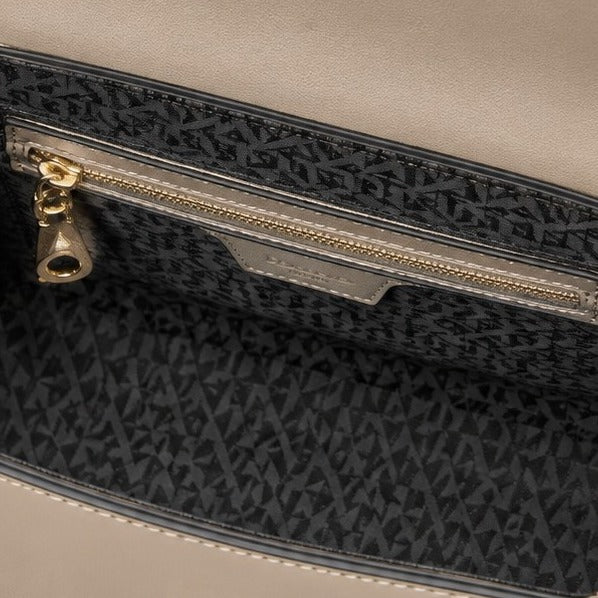 Dune London Grey Satchel Bag, Structured Top Handle Purse, Minimalist Handbag