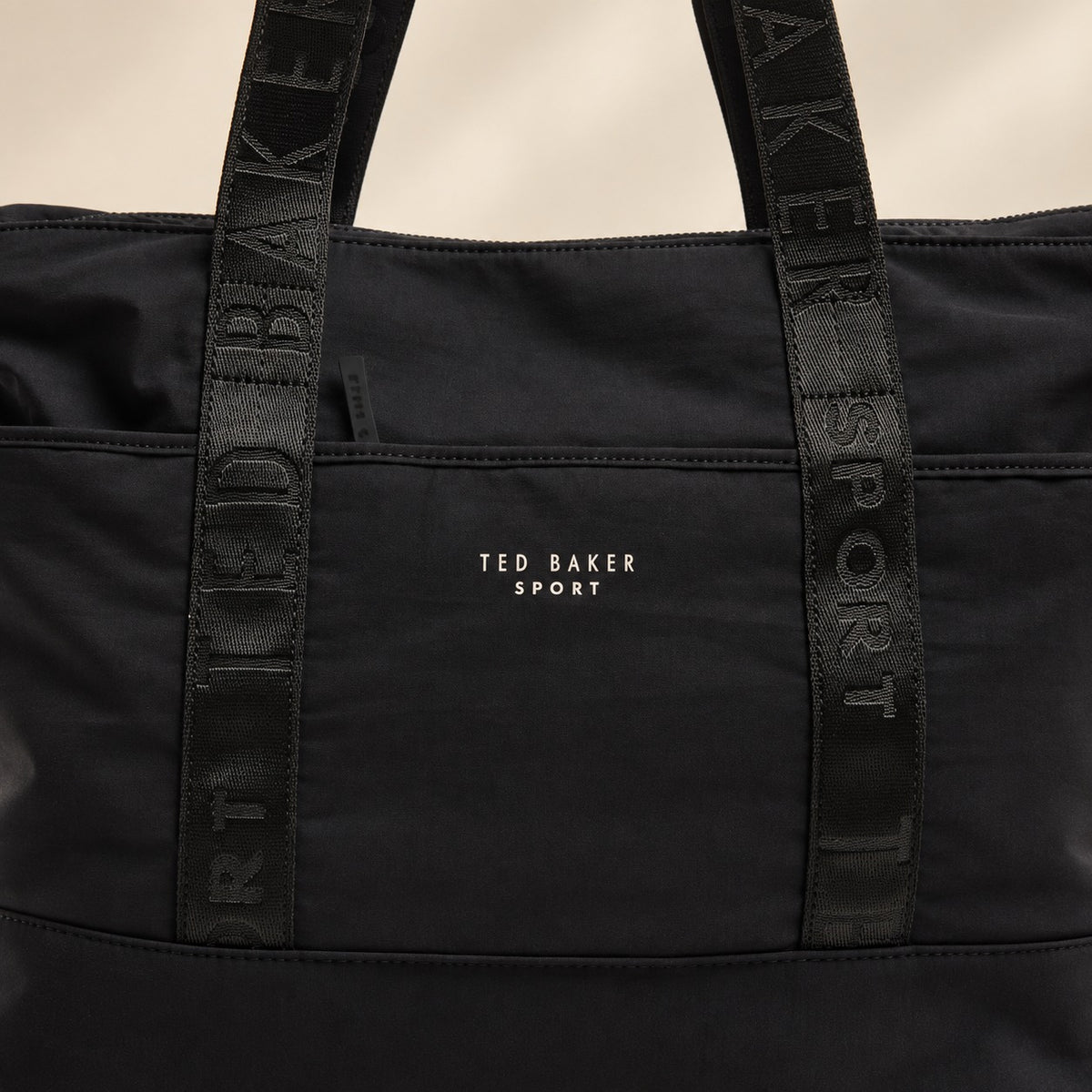 Ted Baker Black Shopper Bag, Large Gym Tote, Everyday Travel Work Bag