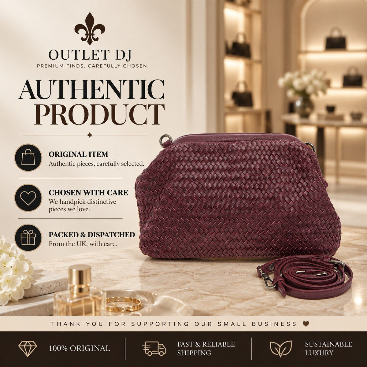 Rehard Burgundy Leather Crossbody Bag, Woven Clutch, Everyday Purse, Gift for Her